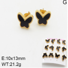Stainless steel jewelry Fashion Earrings 6 pcs wholesale