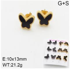 Stainless steel jewelry Fashion Earrings 6 pcs wholesale