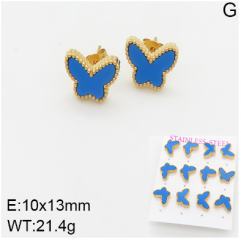 Stainless steel jewelry Fashion Earrings 6 pcs wholesale