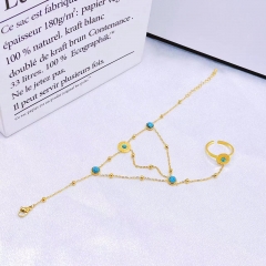 Stainless steel jewelry Women bracelet+ring Wholesale