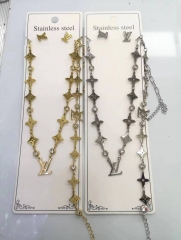 Stainless steel jewelry Necklace Earrings Bracelet set Wholesale