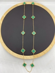 Stainless steel jewelry Sweater chain Necklace Wholesale
