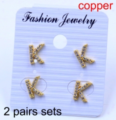 Copper jewelry Earrings wholesale