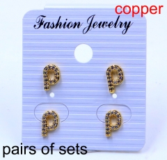 Copper jewelry Earrings wholesale