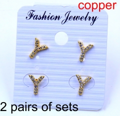 Copper jewelry Earrings wholesale