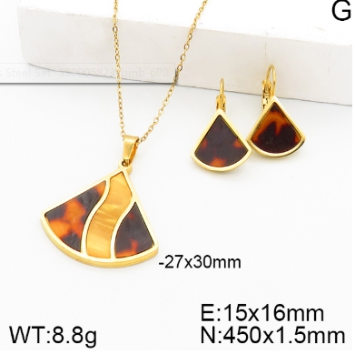 Stainless steel jewelry Necklace Earrings set Wholesale