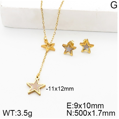 Stainless steel jewelry Necklace Earrings set Wholesale