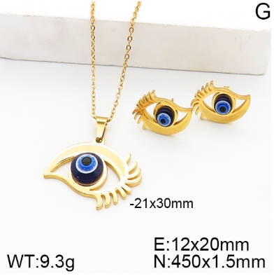 Stainless steel jewelry Necklace Earrings set Wholesale