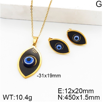 Stainless steel jewelry Necklace Earrings set Wholesale