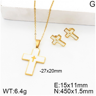 Stainless steel jewelry Necklace Earrings set Wholesale
