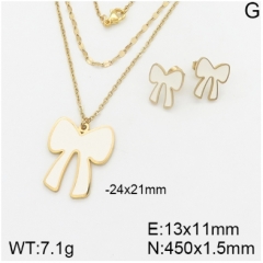 Stainless steel jewelry Necklace Earrings set Wholesale