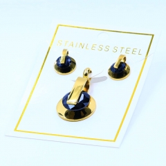 Stainless steel jewelry Necklace Earrings set Wholesale