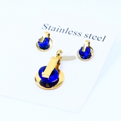 Stainless steel jewelry Necklace Earrings set Wholesale