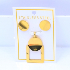 Stainless steel jewelry Pendant Earrings set Wholesale
