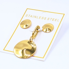 Stainless steel jewelry Pendant Earrings set Wholesale