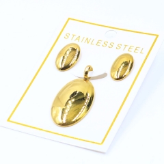 Stainless steel jewelry Pendant Earrings set Wholesale