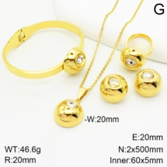 Stainless steel jewelry Necklace Earrings bracelet ring set Wholesale
