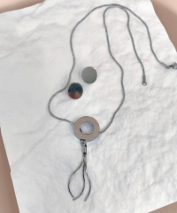 Stainless steel jewelry Necklace Earrings set Wholesale