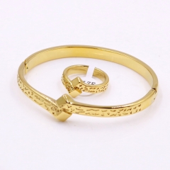 Stainless steel jewelry Bracelet ring set Wholesale