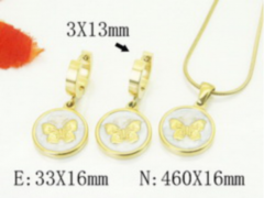 Stainless steel jewelry Necklace Earrings set Wholesale