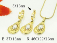 Stainless steel jewelry Necklace Earrings set Wholesale