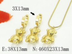 Stainless steel jewelry Necklace Earrings set Wholesale