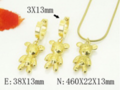 Stainless steel jewelry Necklace Earrings set Wholesale