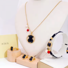 Stainless steel jewelry necklace earring Bracelet ring Wholesale