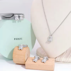 Stainless steel jewelry necklace earring Bracelet ring Wholesale