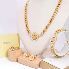 Stainless steel jewelry necklace earring Bracelet ring Wholesale