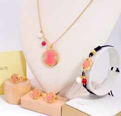 Stainless steel jewelry necklace earring Bracelet ring Wholesale
