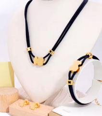Stainless steel jewelry necklace earring Bracelet  Wholesale