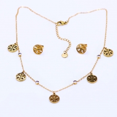 Stainless steel jewelry necklace earring Wholesale