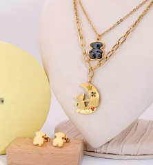 Stainless steel jewelry necklace earring Wholesale