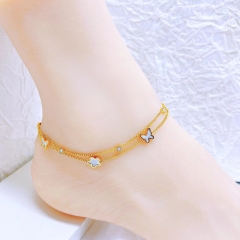 Stainless steel jewelry anklet wholesale