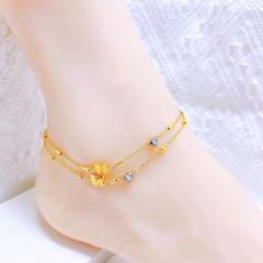 Stainless steel jewelry anklet wholesale