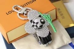Stainless steel jewelry LV keychain