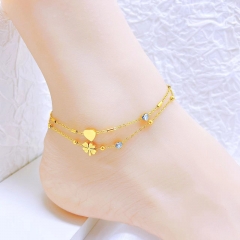 Stainless steel jewelry anklet wholesale