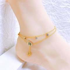 Stainless steel jewelry anklet wholesale