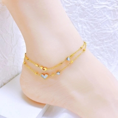 Stainless steel jewelry anklet wholesale