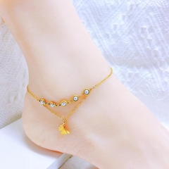 Stainless steel jewelry anklet wholesale