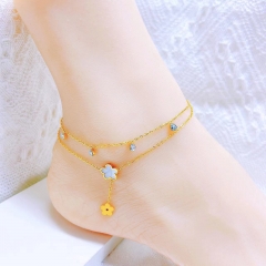 Stainless steel jewelry anklet wholesale