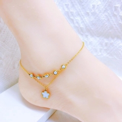Stainless steel jewelry anklet wholesale
