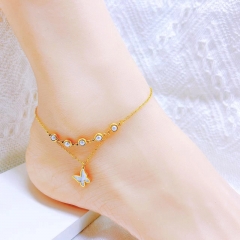 Stainless steel jewelry anklet wholesale