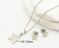 Stainless steel jewelry Necklace Earrings set Wholesale