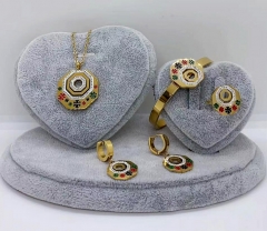 Stainless steel jewelry necklace earring bracelet ring Wholesale