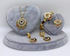 Stainless steel jewelry necklace earring bracelet ring Wholesale