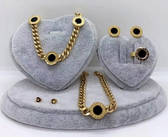 Stainless steel jewelry necklace earring bracelet ring Wholesale