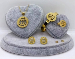 Stainless steel jewelry necklace earring bracelet ring Wholesale