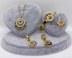 Stainless steel jewelry necklace earring bracelet ring Wholesale